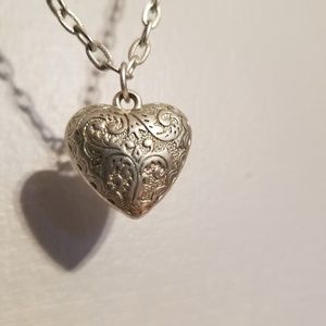 Silver Heart Necklace